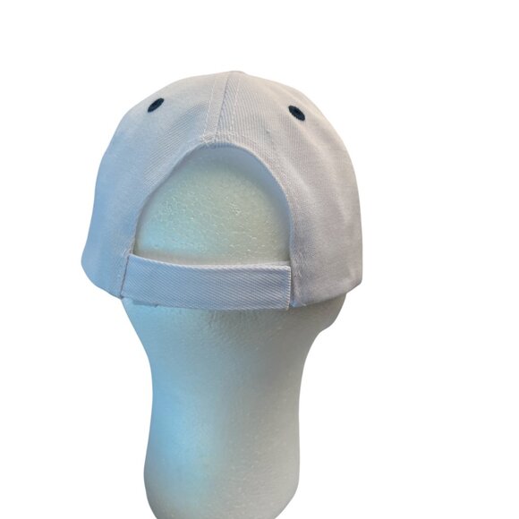 Cola Embroidered  Columbia Fireflies White Baseball Cap With Adjustable Strap - Picture 2 of 3